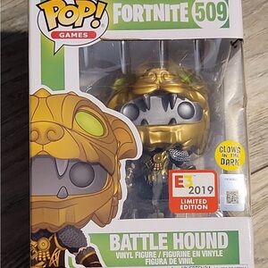 Funko Fortnite Battle Hound Pop! Figure with Gold Helmet